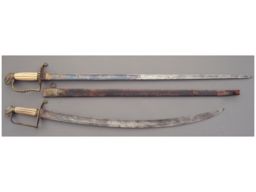 Two Eagle Head Pommel Swords