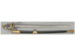 U.S. Model 1850 Staff & Field Officer's Sword with Scabbard 
