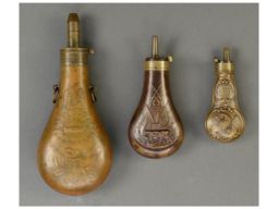 Three Powder Flasks