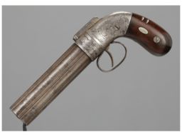 Allen & Thurber Norwich Dragoon Sized Percussion Pepperbox