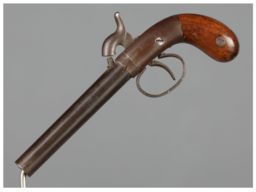 Unmarked Percussion Pistol