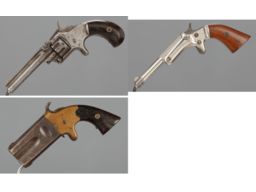 Three Antique American Handguns