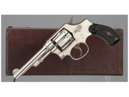 Smith & Wesson .32 Hand Ejector Third Model Revolver with Box