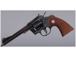 Colt Officers Model Match Double Action Revolver 