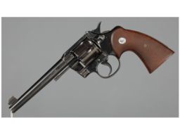 Colt Officer's Model Target Double Action Revolver
