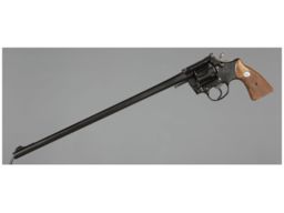 Upgraded Colt Trooper MK III Revolver and Steady Arm Attachment