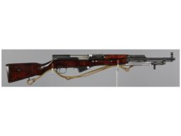 Soviet Tula Arsenal SKS Semi-Automatic Rifle with Bayonet