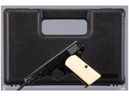 Engraved Browning Model 1955 Semi-Automatic Pistol