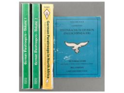 Group of Four World War II German Paratrooper Books