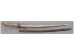 WWII Imperial Japanese NCO Shin-Gunto Sword with Scabbard
