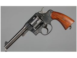 World War I Era U.S. Colt Model 1917 Double Action Revolver 