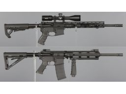 Two Anderson Manufacturing AM-15 Semi-Automatic Rifles 