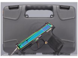 SIG Sauer P365 380 Rainbow Semi-Automatic Pistol with Case