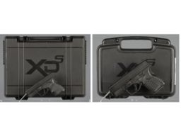 Two Springfield Armory XDS-9 Semi-Automatic Pistols with Cases 