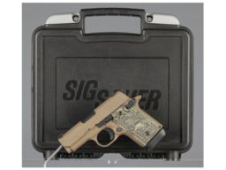 Sig Sauer Model P938 Semi-Automatic Pistol with Case