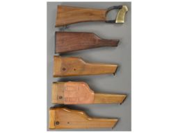 Set of Five Shoulder Stocks