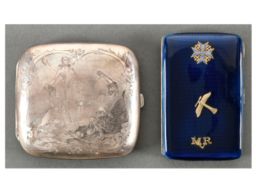 Two Cigarette Cases Attributed to Manfred von Richthofen