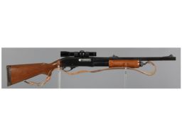 Remington Model 870 Wingmaster Slide Action Shotgun with Scope