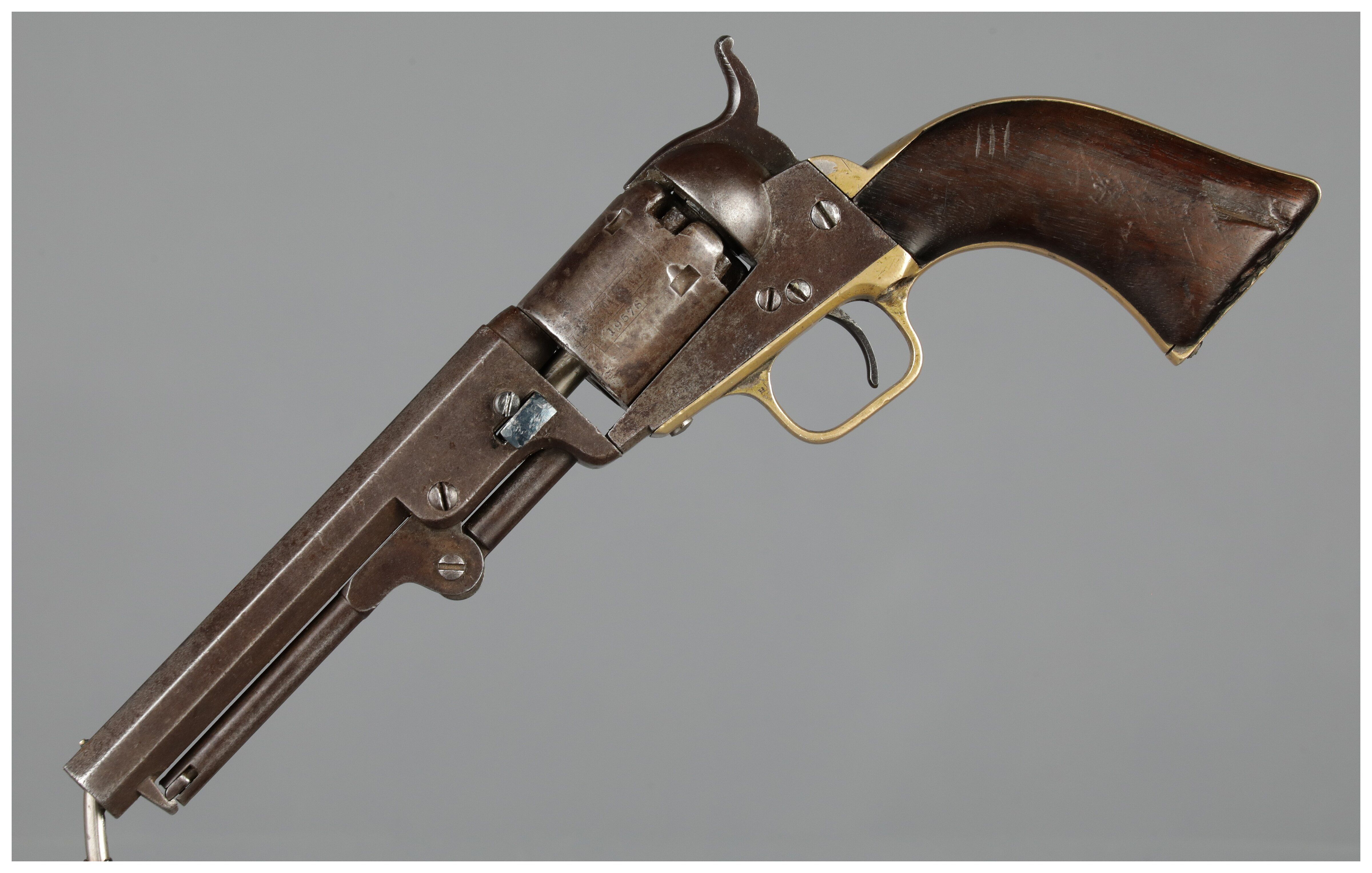 Colt Model 1849 Pocket Percussion Revolver with Holster | Rock