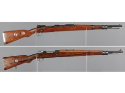 Two Yugoslavian Mauser Pattern Bolt Action Rifles