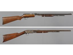 Two Slide Action Rimfire Rifles