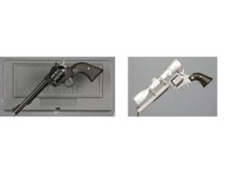 Two Ruger New Model Single-Six Single Action Revolvers