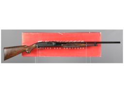 Engraved and Gold Inlaid Winchester Model 42 High Grade Shotgun