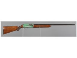 Factory Engraved Belgian Browning Double Auto Shotgun