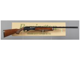 Engraved Remington Model 11-87 Premier Semi-Automatic Shotgun