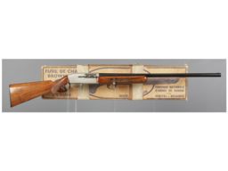 Factory Engraved Belgian Browning Double Auto Twelvette Shotgun