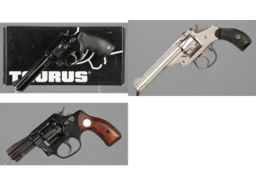 Three Double Action Revolvers