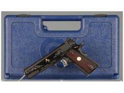 Engraved Colt Government Model Competition Series Pistol