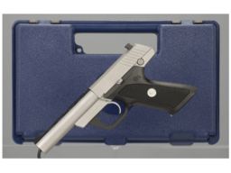 Colt Model Colt 22 Semi-Automatic Pistol with Case
