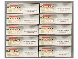 Ten Boxes of Barnes 375 Rem Ultra Mag Ammunition