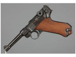 German Mauser "S/42" Code "1936" Luger Semi-Automatic Pistol