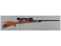 West German Weatherby Mark V Varmintmaster Rifle with Scope
