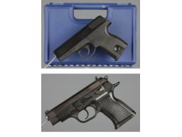 Two Semi-Automatic Pistols 