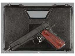 Kimber Custom Shop Gold Combat Semi-Automatic Pistol with Case 