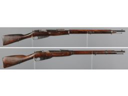 Two Finnish Mosin-Nagant Bolt Action Rifles