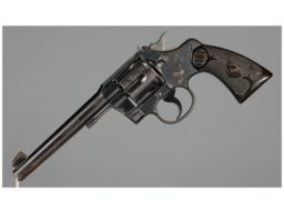 Colt Officer's Model Heavy Barrel Double Action Revolver