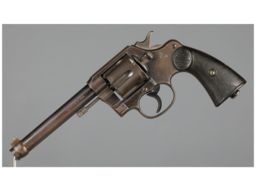 World War I Era Colt New Service Double Action Revolver 