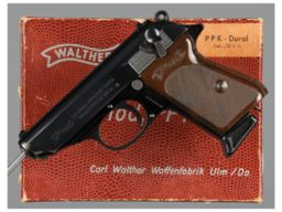 German Walther PPK-L Dural Semi-Automatic Pistol with Box