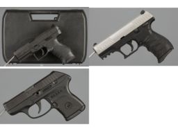 Three Semi-Automatic Pistols