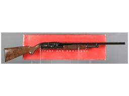 Engraved Winchester Model 12 Grade IV 20 Gauge Shotgun with Box