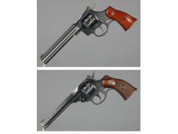 Two American Double Action Rimfire Revolvers