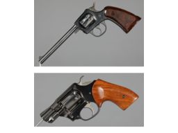 Two Double Action Revolvers