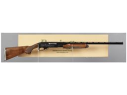 Engraved Remington 20 Gauge Model 870 Wingmaster Shotgun