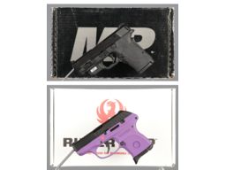 Two Semi-Automatic Pistols with Boxes