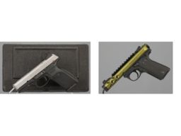 Two Ruger Semi-Automatic Pistols 