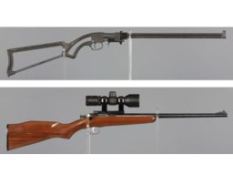 Two Single Shot Rimfire Rifles